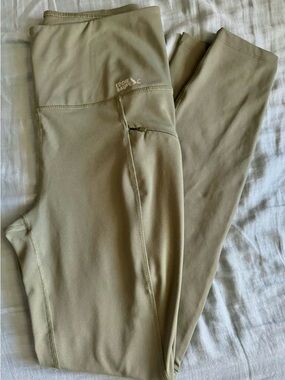 Eddie Bauer Olive-Taupe Performance Leggings